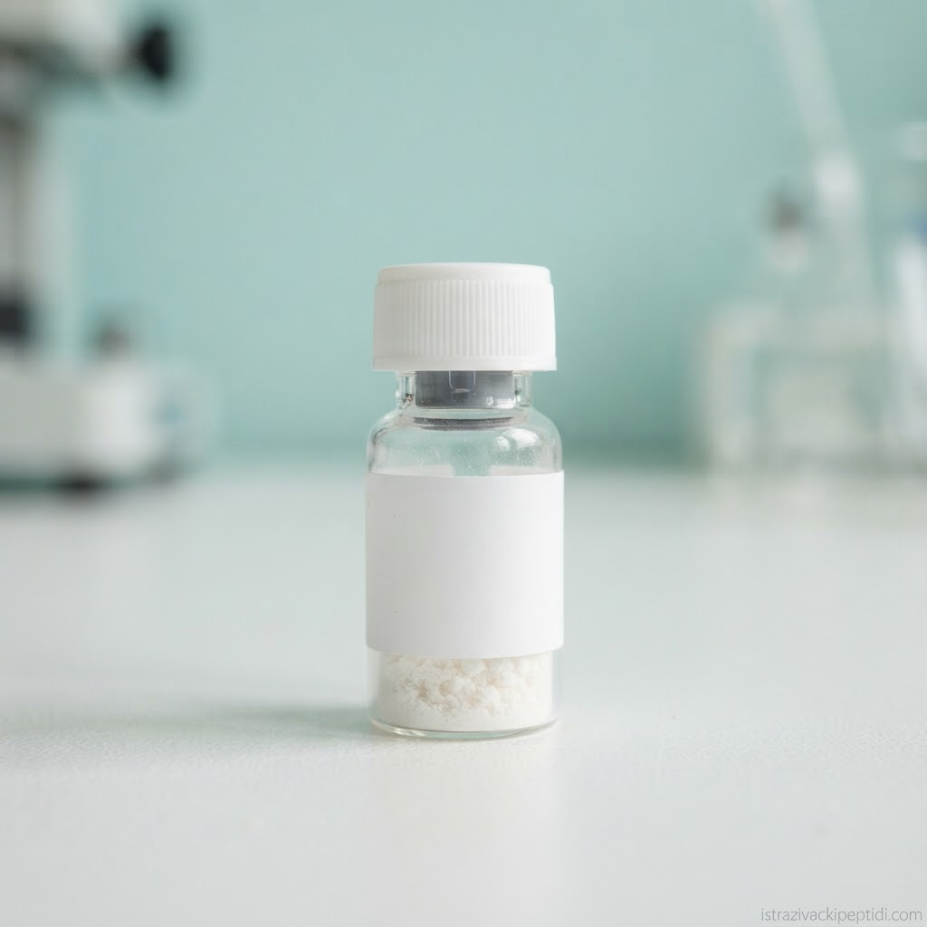 Bočica istraživačkog peptida Reta